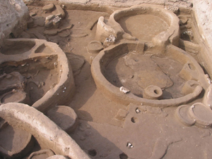 Site néolithique d'Aratashen (Arménie) © Mission française archéologique "Caucase" du MAEDI