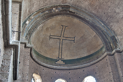 Abside de l'église Sainte-Irène, Istanbul. © N. Tzivikis