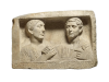 Relief funéraire des deux affranchies Fonteia Eleusis et Fonteia Helena (Corpus des Inscriptions Latines, VI, 18524) Période augustéenne ? Londres, British Museum
