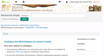 Catalogue Frantiq
