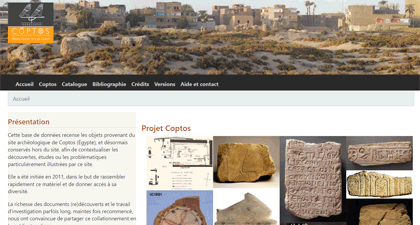 OBJETS COPTOS HORS DE COPTOS