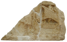 Relief du navire d’un marchand palmyrénien, Musée de Palmyre. Photo J. Aliquot, CNRS HiSoMA.