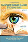 Affiche salon du livre Alès 2023 Affiche salon du livre Alès 2023